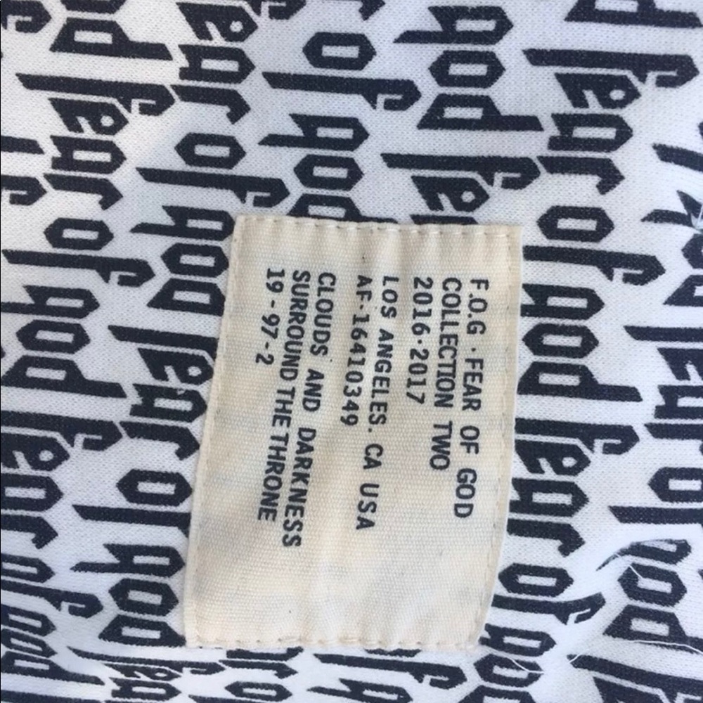 Fear of God Print All Over Hoodie